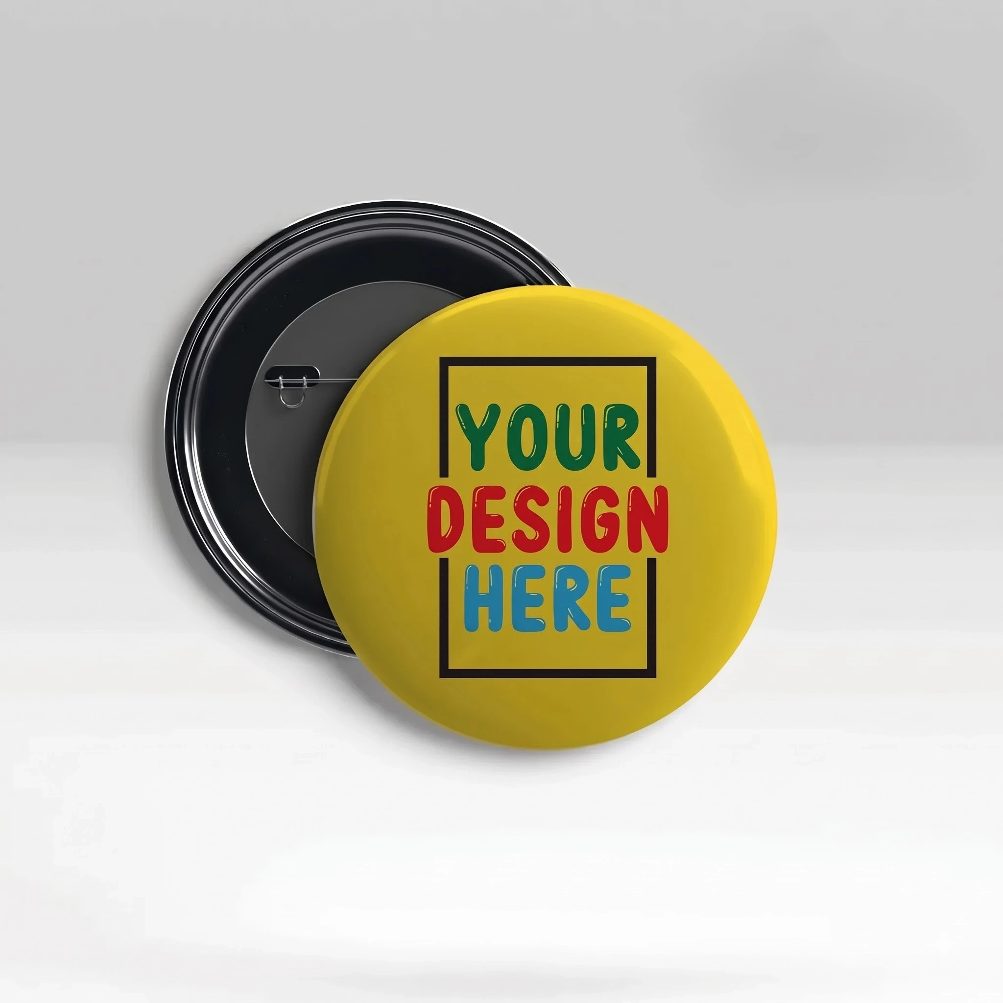 Custom Button Badges Online - Personalized Pin Badges (44mm & 58mm)