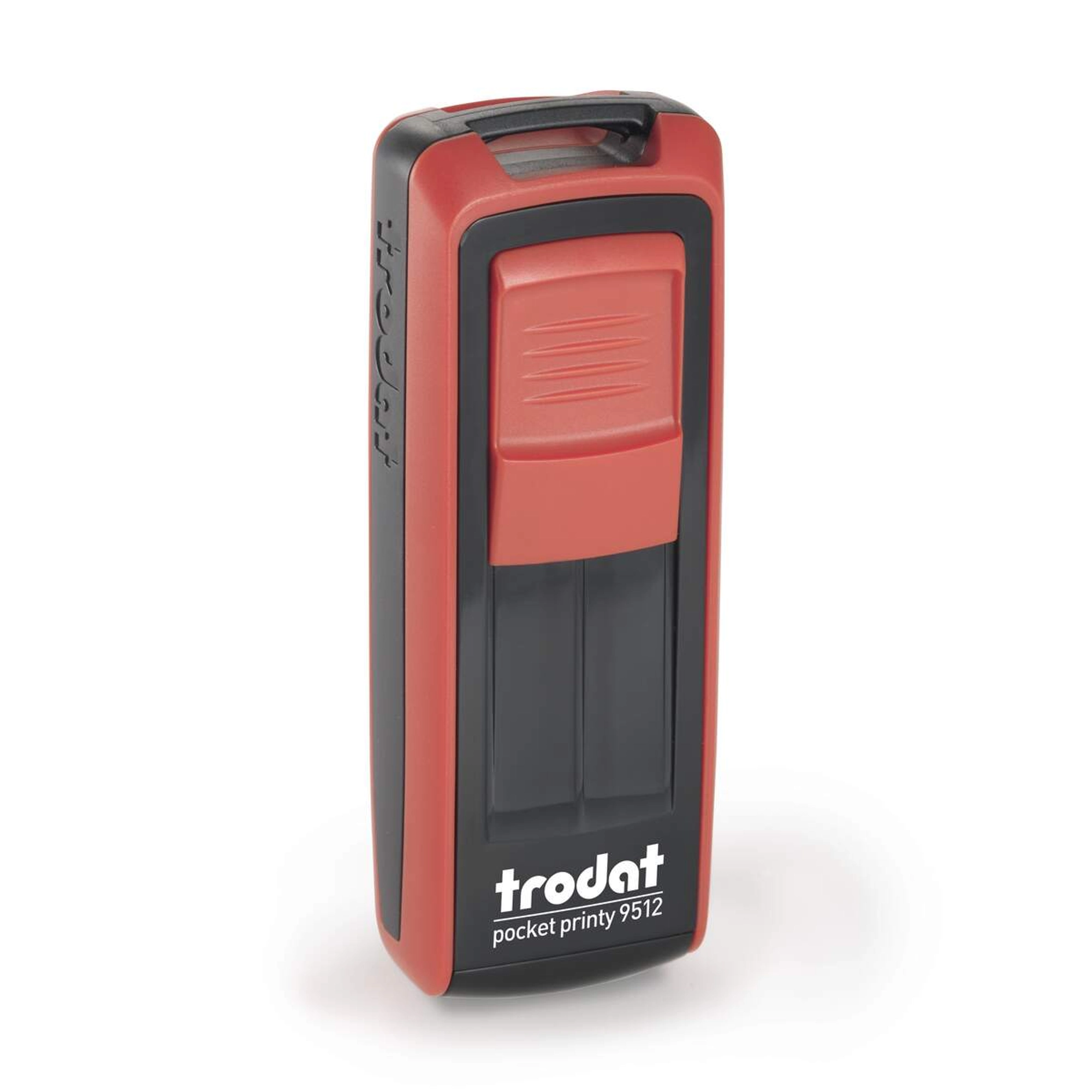 Rectangle Pocket Self-Inking Stamp - Portable Mobile Folding Stamp